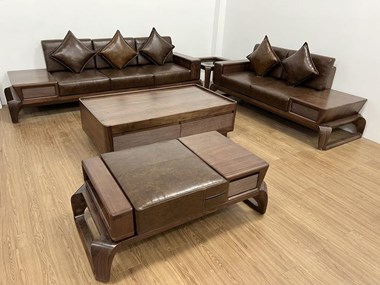 Mẫu Sofa gỗ 020