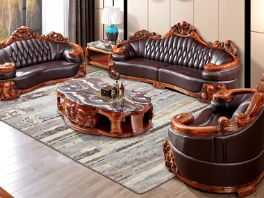 Mẫu Sofa gỗ 033