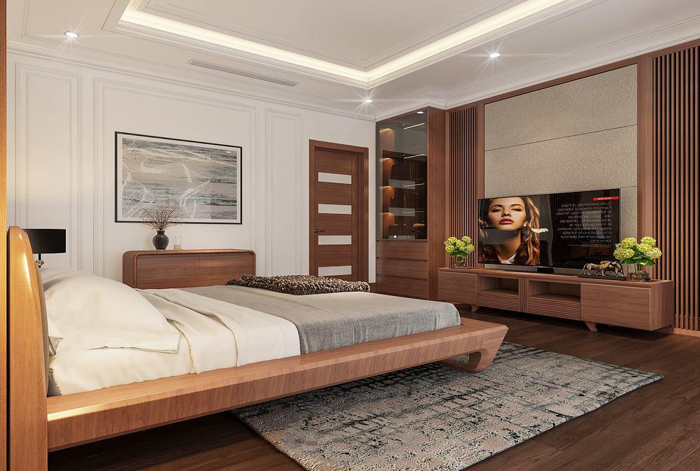 Thiết kế phòng ngủ master cao cấp